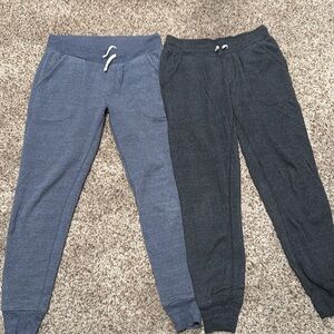 2 pair Alternative Apparel Sweatpants Joggers M